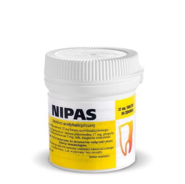 Nipas, 50 tabletek dozębodołowych