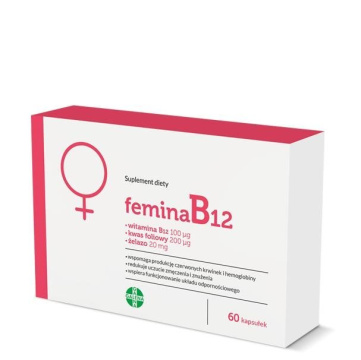 FeminaB12, 60 kapsułek