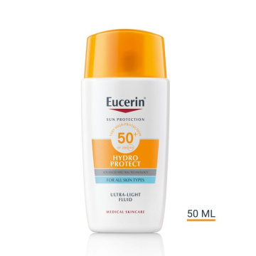 Eucerin Sun Protection Hydro Protect SPF 50+ Ultralekki nawilżający fluid ochronny, 50 ml