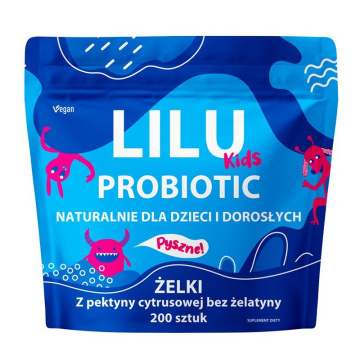 MyVita Lilu Kids, probiotic żelki dla dzieci i dorosłych, 200 sztuk