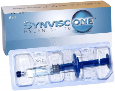 Synvisc one 48 mg/6 ml, 1 ampułkostrzykawka