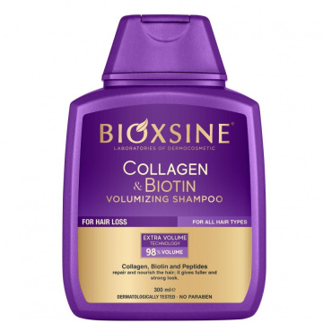 Bioxsine Collagen & Biotin szampon dodający włosom objętości, 300 ml