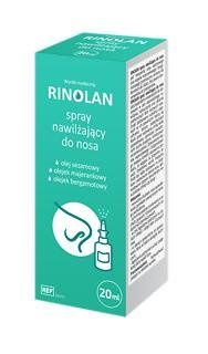 Rinolan, spray nawilżający do nosa, 20 ml