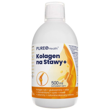 Pureo Health Kolagen na stawy+ płyn, 500 ml