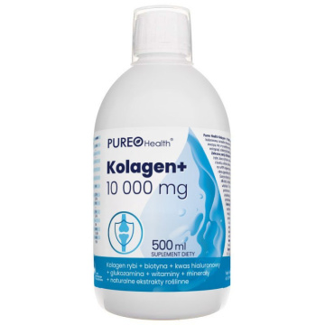 Pureo Health Kolagen+ 10 000 mg, płyn, 500 ml