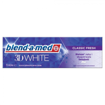 Blend-a-med 3d white, pasta do zębów, 75 ml
