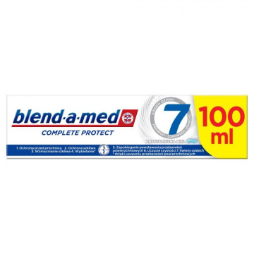 Blend-a-med complete protect crystal white, pasta do zębów, 100 ml