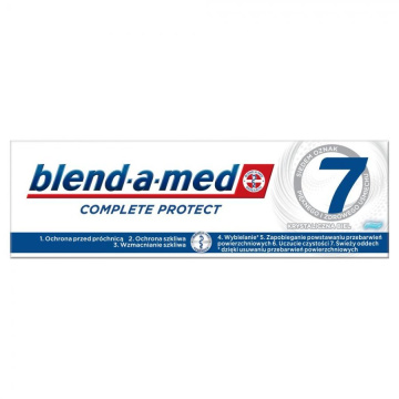Blend-a-med complete protect crystal white, pasta do zębów, 75 ml