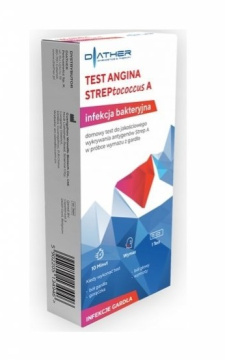 Diather Test angina streptococcus a, 1 sztuka