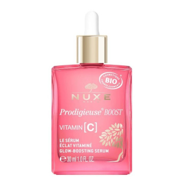Nuxe Prodigieuse Boost, rozświetlające serum z witaminą C, 30 ml