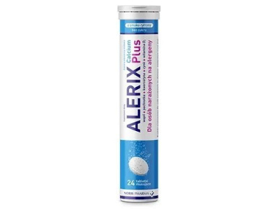 Alerix Calcium Plus, 24 tabletki musujące