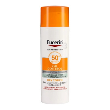 Eucerin Sun Protection Oil Control SPF 50+ Żel-krem ochronny ultralekki, 50 ml