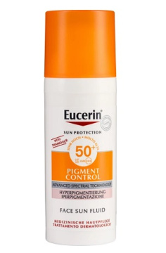 Eucerin Sun Protection Pigment Control SPF 50+ Fluid ochronny przeciw przebarwieniom, 50 ml