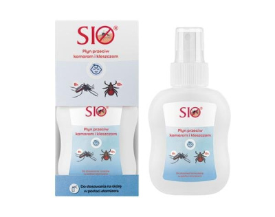 SIO, płyn przeciw komarom i kleszczom, 100 ml
