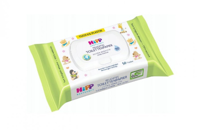HiPP Babysanft Ultra-Sensitive, papier toaletowy nawilżony, 50 sztuk