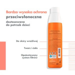 Avene, bardzo wysoka ochrona przeciwsłoneczna, spray dla dzieci, SPF 50+ 200 ml