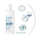 Ducray Squanorm, szampon przeciwłupieżowy, łupież tłusty, 200 ml