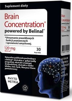 Belinal, Brain Concentration, 30 kapsułek