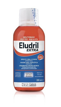 Eludril Extra, 0,2% płyn do płukania jamy ustnej, 300 ml