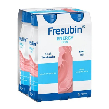 Fresubin Energy Drink, smak truskawkowy 4 x 200 ml