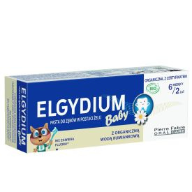 Elgydium Baby, pasta do zębów w żelu, dla dzieci od 6 miesięcy do 2 lat, 30 ml