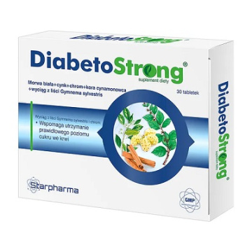 Diabetostrong, 30 tabletek
