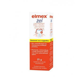 ELMEX Żel z aminofluorkami 25 g
