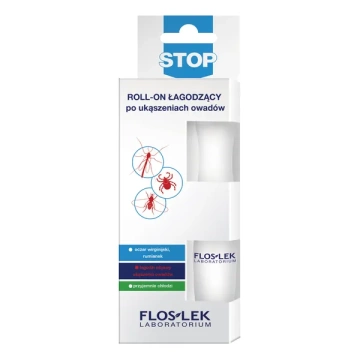 FLOS-LEK STOP roll-on łagodzący po ukąszeniach 15 ml