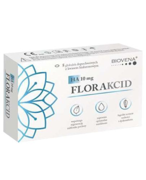Florakcid ha 10 mg  5 globulek dopochwowych