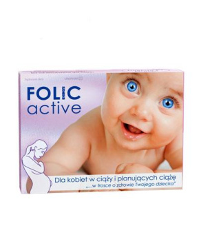Folic active 0,4 mg, 30 tabletek