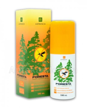 Lefrosch Foresta, spray odstraszający komary, 30% DEET, 100 ml