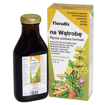 Floradix na wątrobę, płyn, 250 ml