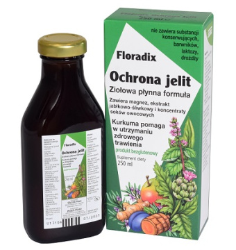 Floradix Ochrona jelit, tonik, 250 ml