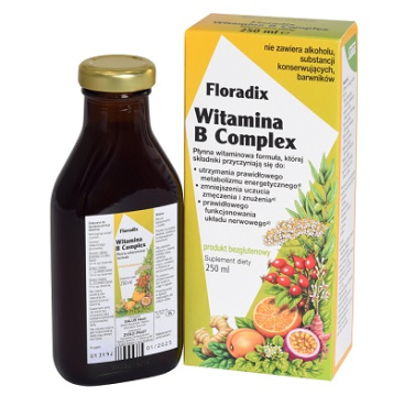 Floradix Witamina B Complex, 250 ml