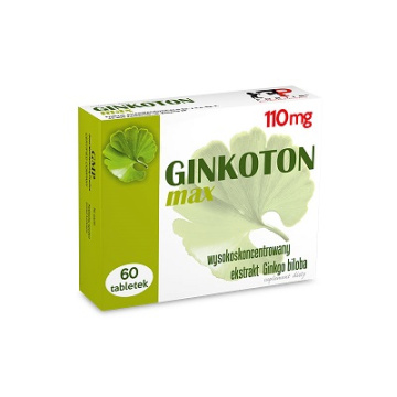 GINKOTON MAX, 60 tabletek