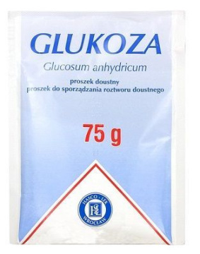 Glukoza, proszek, 75 g, Hasco-Lek