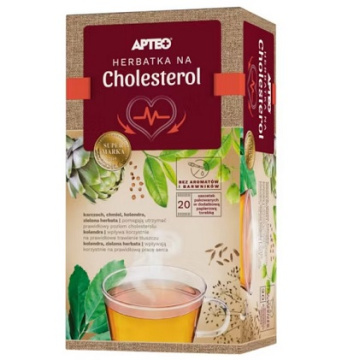 Apteo, Herbatka na cholesterol, 20 saszetek