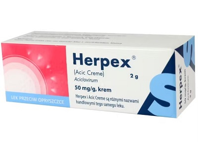 Herpex 50mg/g krem 2 g, IMPORT RÓWNOLEGŁY, Inpharm