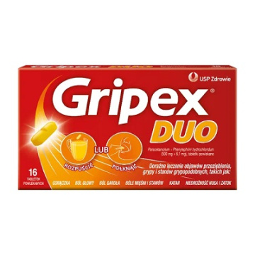 Gripex Duo,16 tabletek