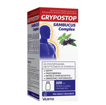 Grypostop Sambucus Complex, syrop, 100 ml