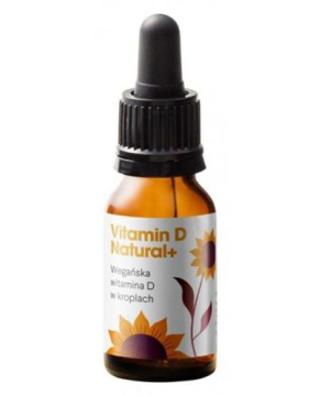 HEALTH LABS, Vitamin D Natural+ wegańska witamina D3 w kroplach 9,9 ml