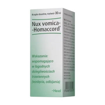 HEEL Nux Vomica Homaccord, krople, 30 ml