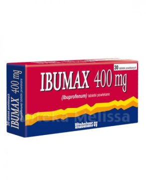 IBUMAX 400 mg, 30 tabletek