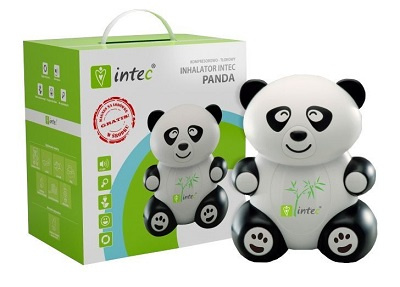Inhalator Intec Panda do inhalacji dzieci, 1 sztuka