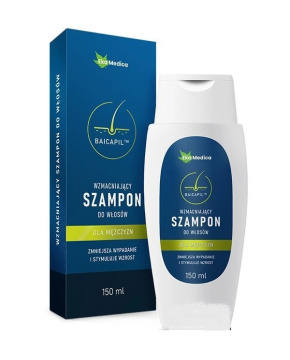 Ekamedica, wzmacniający szampon do włosów dla mężczyzn, 150 ml
