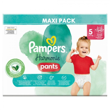 Pampers Harmonie Pants 5 (12-17 kg), 64 sztuki