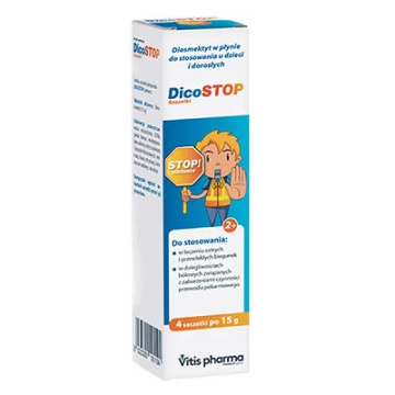DicoStop, 4 saszetki po 15 g
