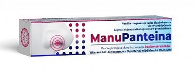 ManuPanteina, maść  do nosa, 10 g