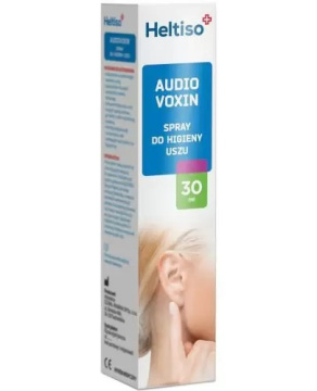 Heltiso, Audiovoxin, spray do higieny uszu, 30 ml