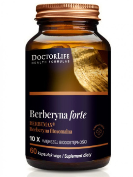 Doctor Life Berberyna Forte Berbemax, 60 kapsułek vege